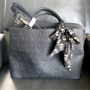 Betsey Johnson Skull Satchel